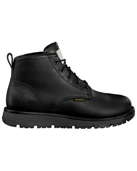 Image #2 - Carhartt Men's Millbrook 5" Waterproof Work Boots - Steel Toe, Black, hi-res