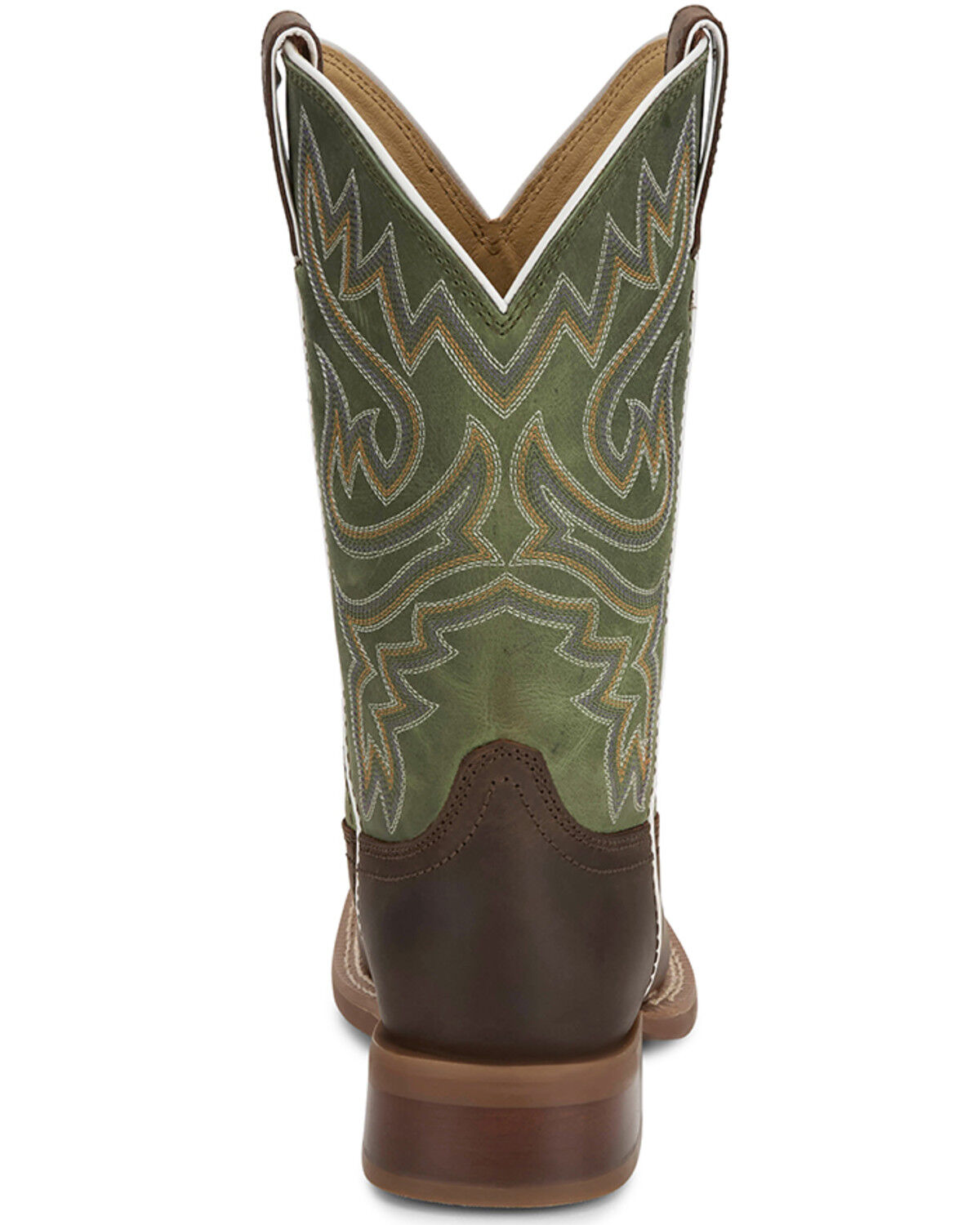 Image #5 - Justin Women's Little Sugar Wester Boots - Broad Square Toe, Dark Brown, hi-res