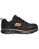 Image #2 - Skechers Women's Sure Track Lightweight Chiton Work Shoes - Alloy Toe, Black, hi-res