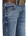 Wrangler Retro Youth Boys' Ferris Light Wash Slim Straight Jeans, Blue, hi-res