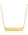 Image #2 - Montana Silversmiths Women's Gold Faith Is Greater Than Fear Necklace, Silver, hi-res