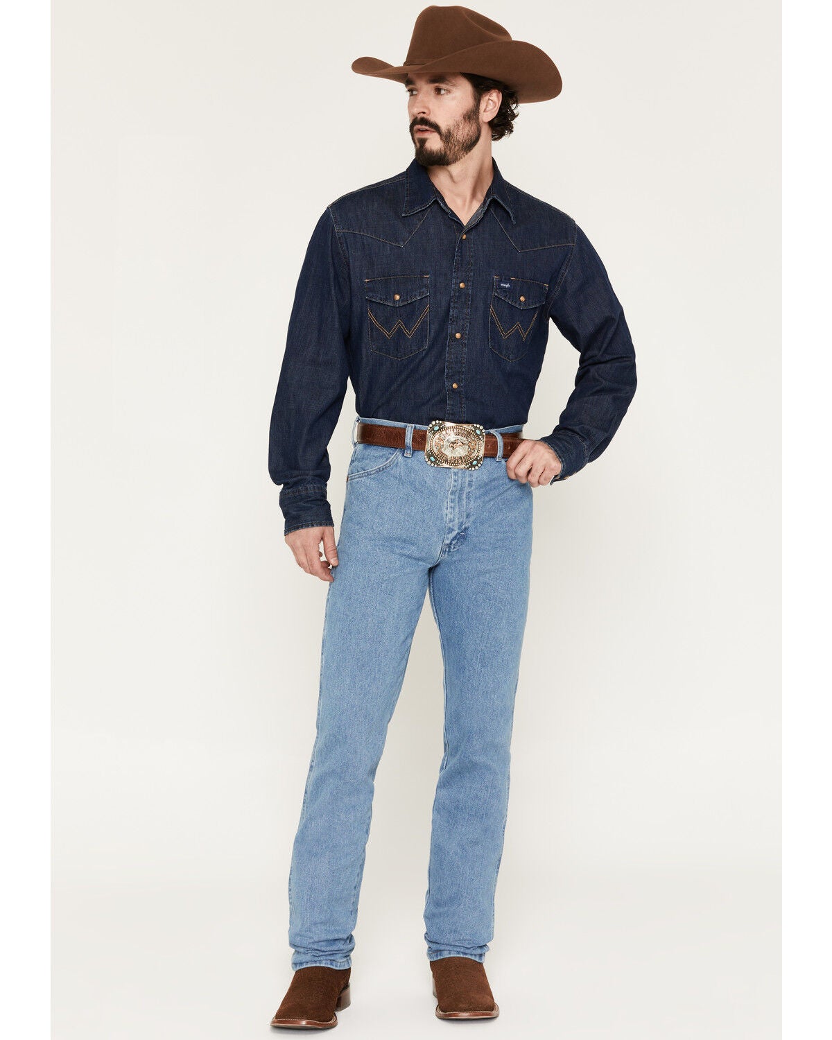 Wrangler Men's 936 Cowboy Cut Slim Fit Prewashed Jeans | Sheplers