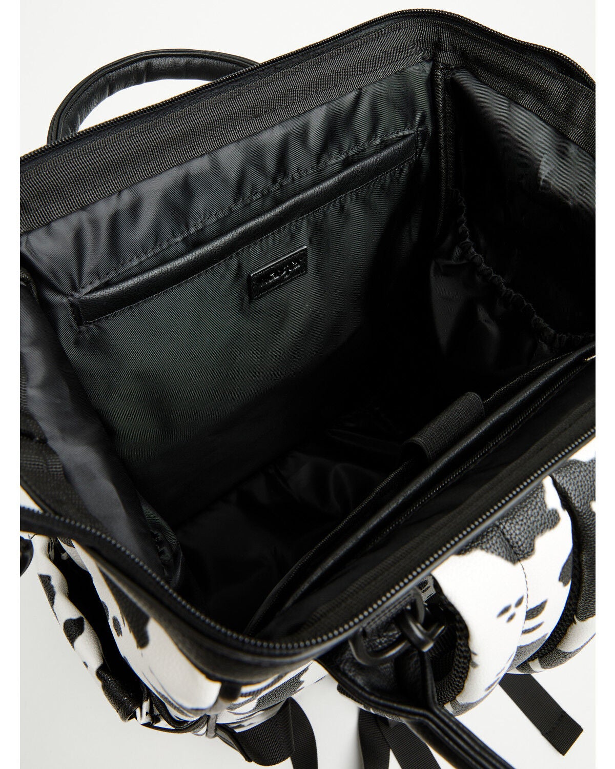 Image #3 - Wrangler Women's Cow Print Backpack, Black, hi-res