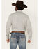 Image #4 - Wrangler Retro Men's Floral Print Long Sleeve Snap Western Shirt - Tall, White, hi-res