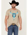 Image #1 - Cody James Men's Southwest Reins Logo Short Sleeve Graphic T-Shirt , Tan, hi-res