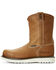 Image #2 - Ariat Men's Rebar Wedge Full-Grain Leather Work Boots - Composite Toe, Tan, hi-res
