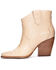 Image #3 - Chinese Laundry Women's Bonnie Croc Print Fashion Booties - Snip Toe, Cream, hi-res