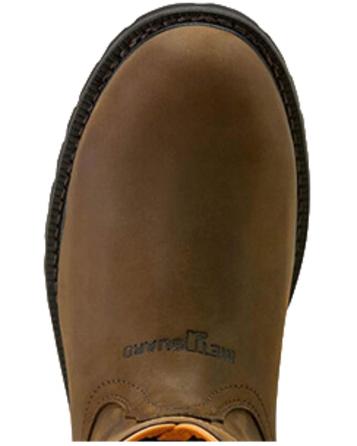Image #4 - Ariat Men's Longview Shock Shield MetGuard Waterproof Work Boots - Composite Toe, Brown, hi-res