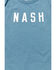 Image #2 - The NASH Collection Infant Boys' NASH Short Sleeve Onesie, Blue, hi-res