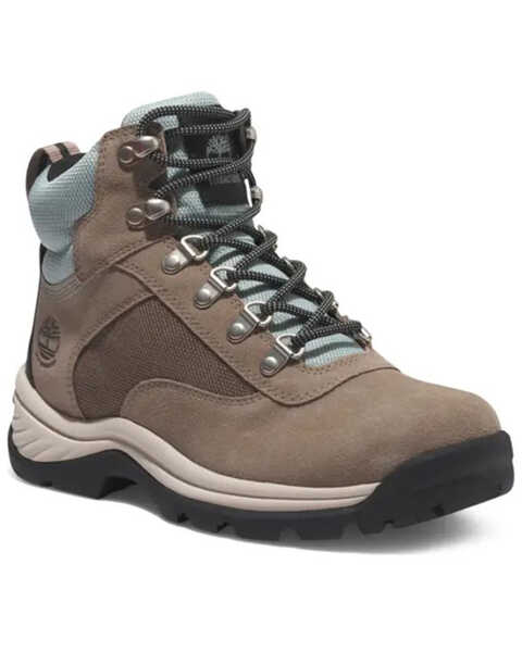 Timberland Pro Women's White Ledge Waterproof Hiking Boots - Soft Toe , Taupe, hi-res
