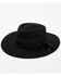 Image #1 - Shyanne Women's Tear Drop Felt Western Fashion Hat, Black, hi-res