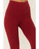 Image #2 - Idyllwind Women's High Rise Freedom Leggings, Burgundy, hi-res