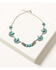 Image #1 - Shyanne Women's Cactus Rose Turquoise Blossom Stone Necklace , Rust Copper, hi-res
