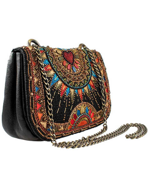 Mary Frances Use Your Imagination Multicolored Beaded Crossbody Handbag, Black, hi-res