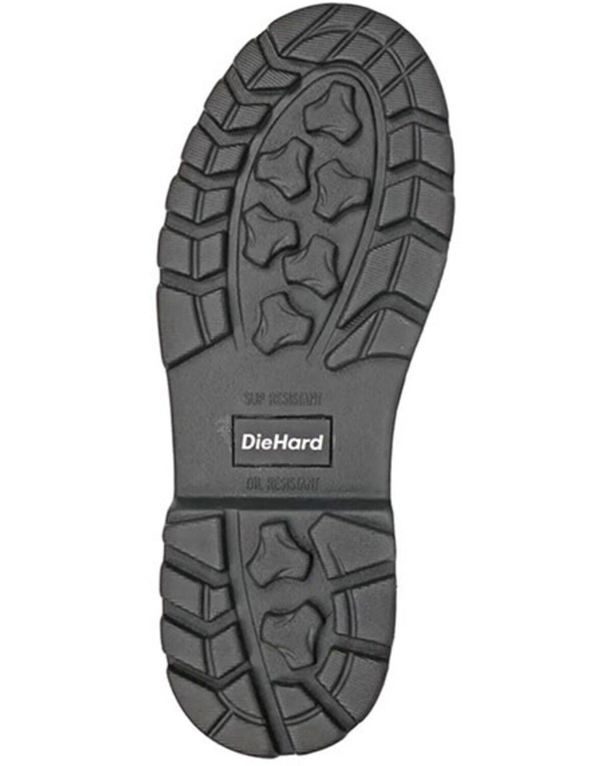 Image #7 - Die Hard Men's Nitro Slip-On Slip Resistant EH Work Boots - Composite Toe, Brown, hi-res