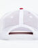 Hawx Men's Solid Corner Patch Mesh-Back Ball Cap , Red, hi-res