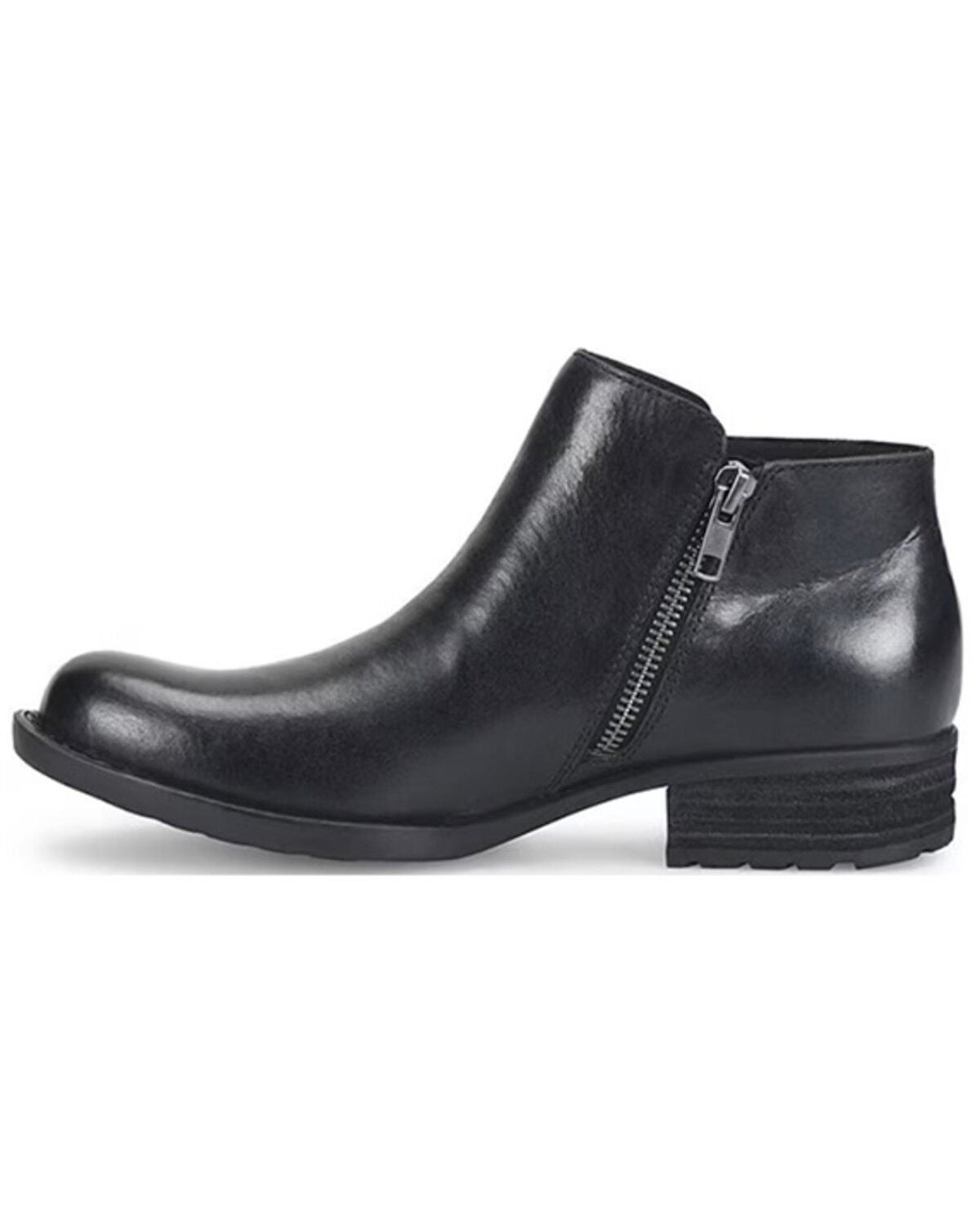Image #3 - Born Women's Kace Booties - Round Toe, Black, hi-res