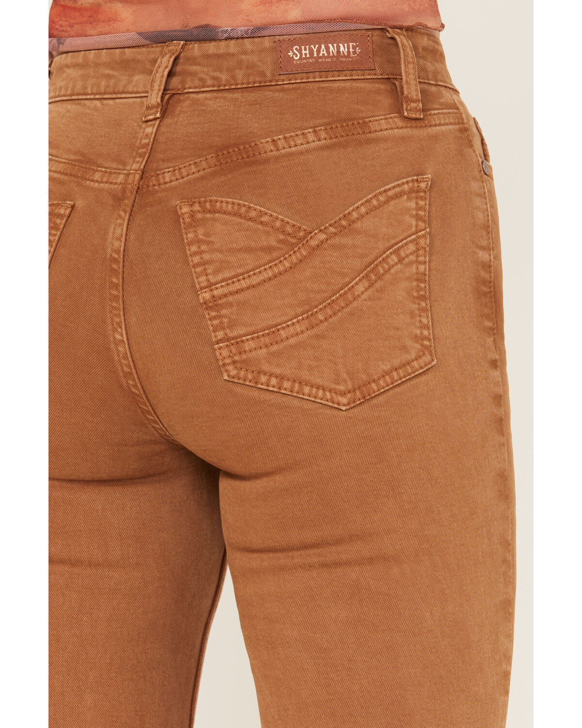 Image #4 - Shyanne Women's High Rise Super Flare Stretch Jeans, , hi-res