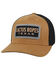 Hooey Men's Cactus Ropes Patch Mesh-Back Trucker Cap , Tan, hi-res