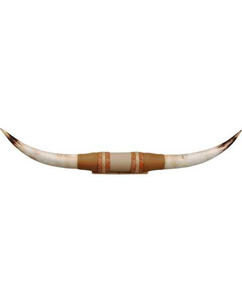 Authentic Large Steer Horns, Tan, hi-res