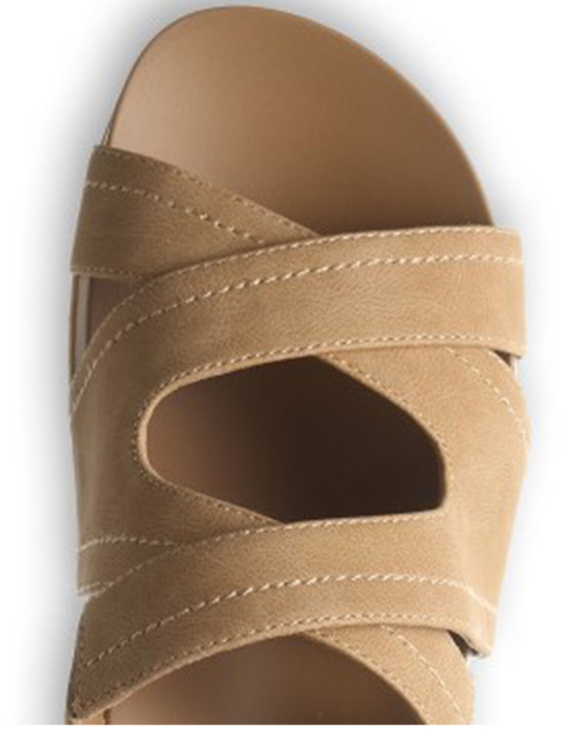 Image #6 - Bearpaw Women's Cruz Sandals, Brown, hi-res