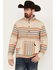 Rock & Roll Denim Men's Southwestern Striped Pullover, Natural, hi-res