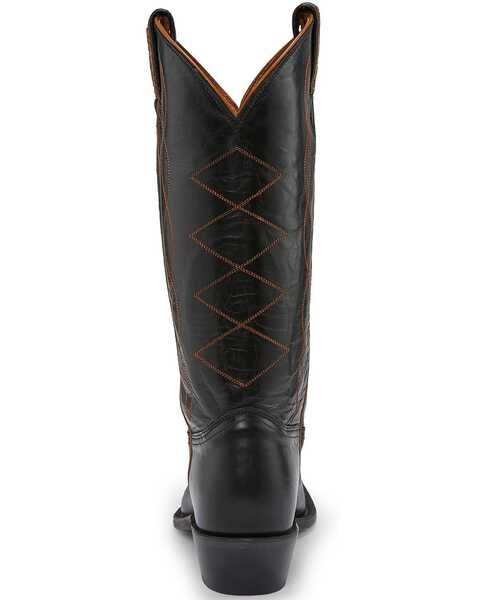 Image #3 - Tony Lama Women's Emilia Western Boots - Pointed Toe, Black, hi-res