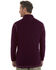 Wrangler 20X Men's Flame Resistant Quarter-Zip Long Sleeve Pullover, Burgundy, hi-res