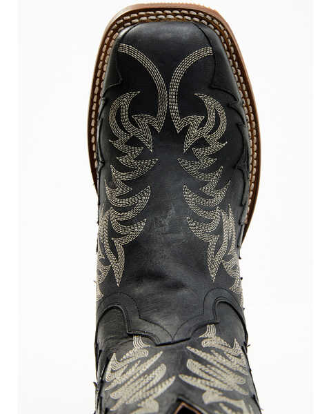 Image #6 - Dan Post Men's 11" Desert Goat Western Performance Boots - Broad Square Toe, Black, hi-res