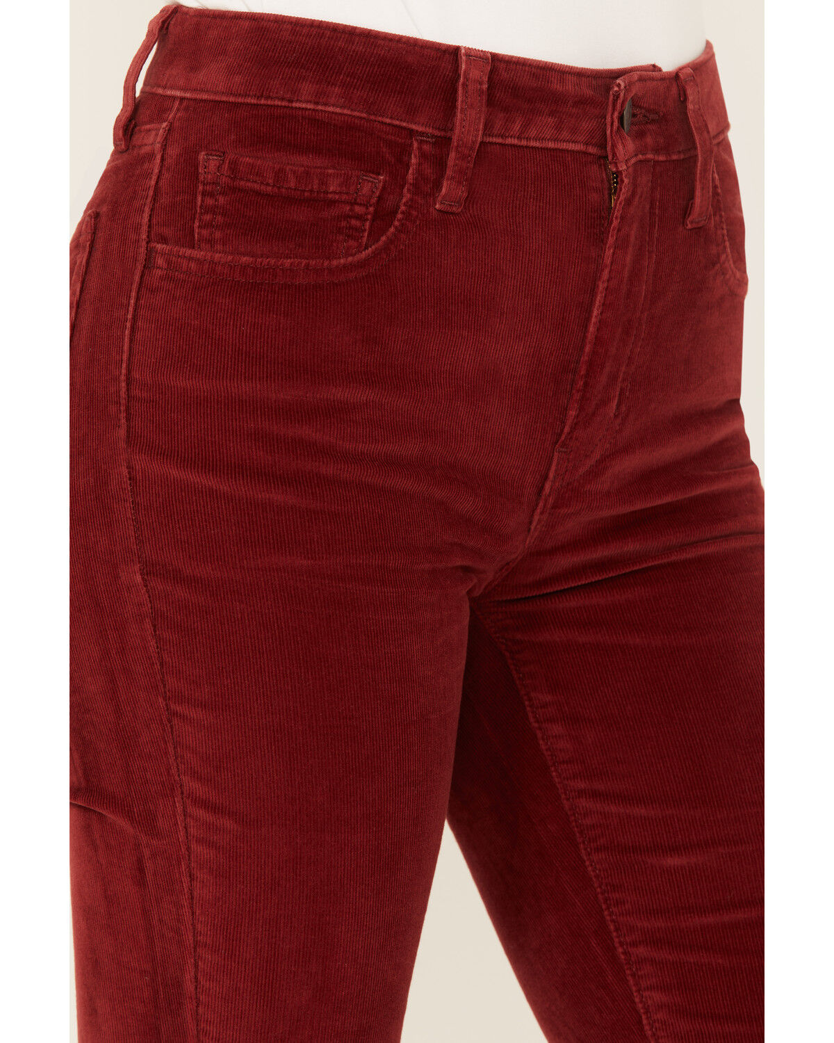 Image #2 - Levi's Women's High Rise 725 Bootcut Corduroy Jeans, Red, hi-res