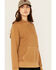 Image #2 - Carhartt Women's Relaxed Fit Midweight Hoodie, Tan, hi-res