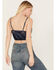 Image #4 - Free People Women's Night Out Blouson Brami, Navy, hi-res