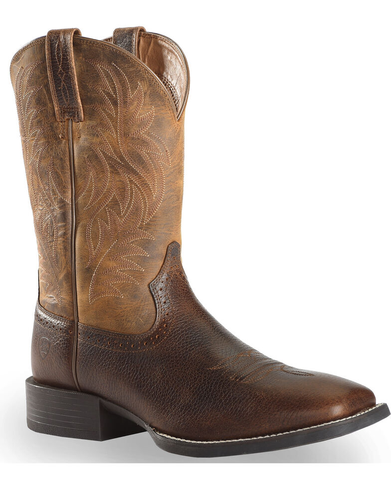 Ariat Sport Western Cowboy Boots Square Toe Sheplers