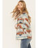Idyllwind Women's Southwestern Print Jacquard Shacket , Stone, hi-res