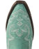 Image #6 - Lane Women's Saratoga Western Boots - Snip Toe, Turquoise, hi-res