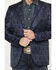 Image #3 - Rock & Roll Denim Men's Paisley Modern Fit Button-Down Sportcoat, Navy, hi-res