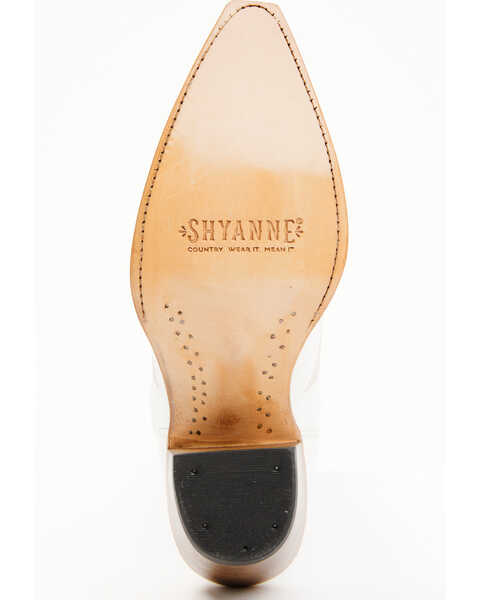Shyanne Women's High Desert Western Boots - Snip Toe, White, hi-res