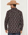 Image #4 - Moonshine Spirit&reg; Men's Lava Paisley Print Long Sleeve Snap Western Shirt, Burgundy, hi-res