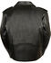Image #3 - Milwaukee Leather Men's Classic Police Style M/C Jacket - Big 3X, Black, hi-res