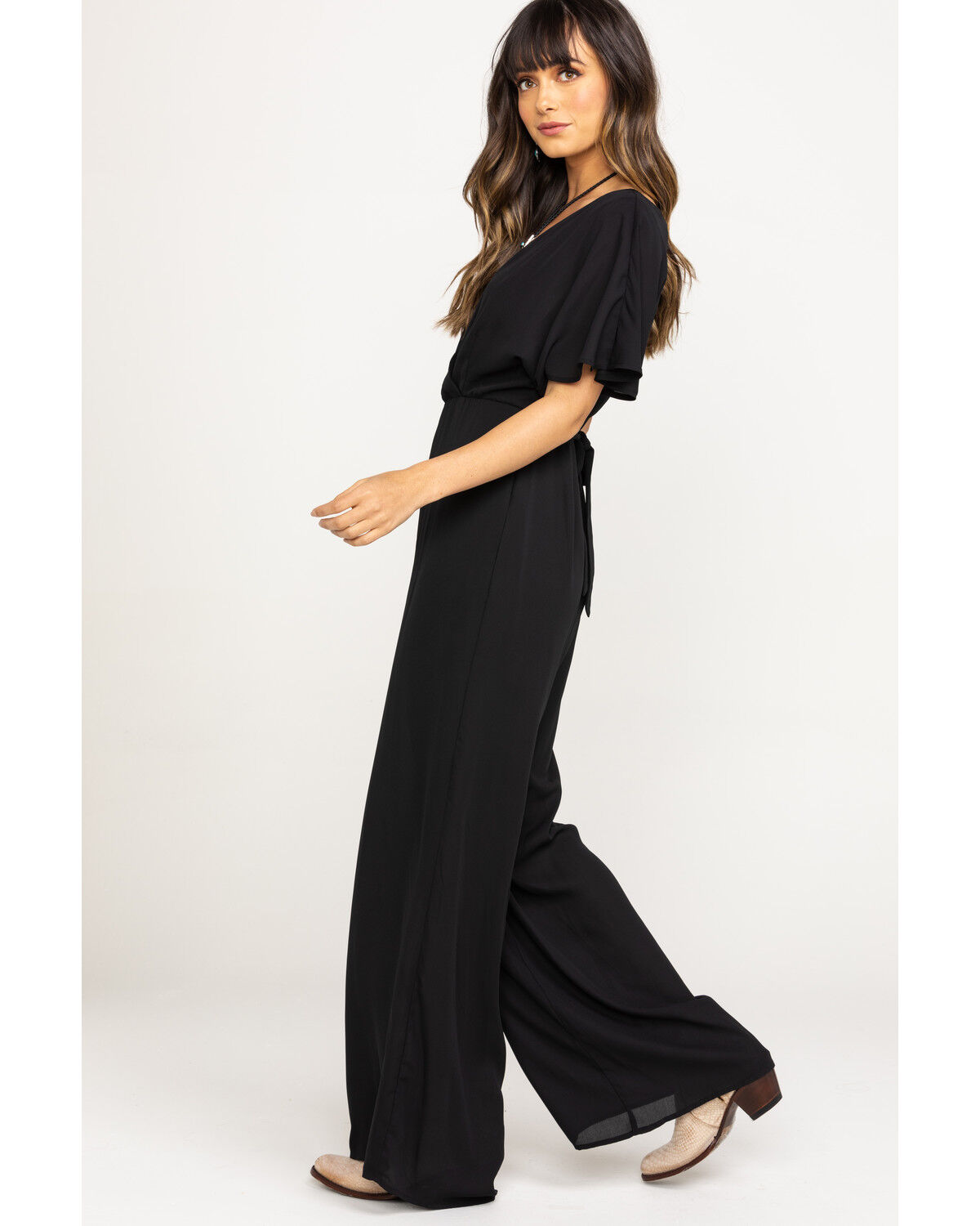 jumpsuit black short