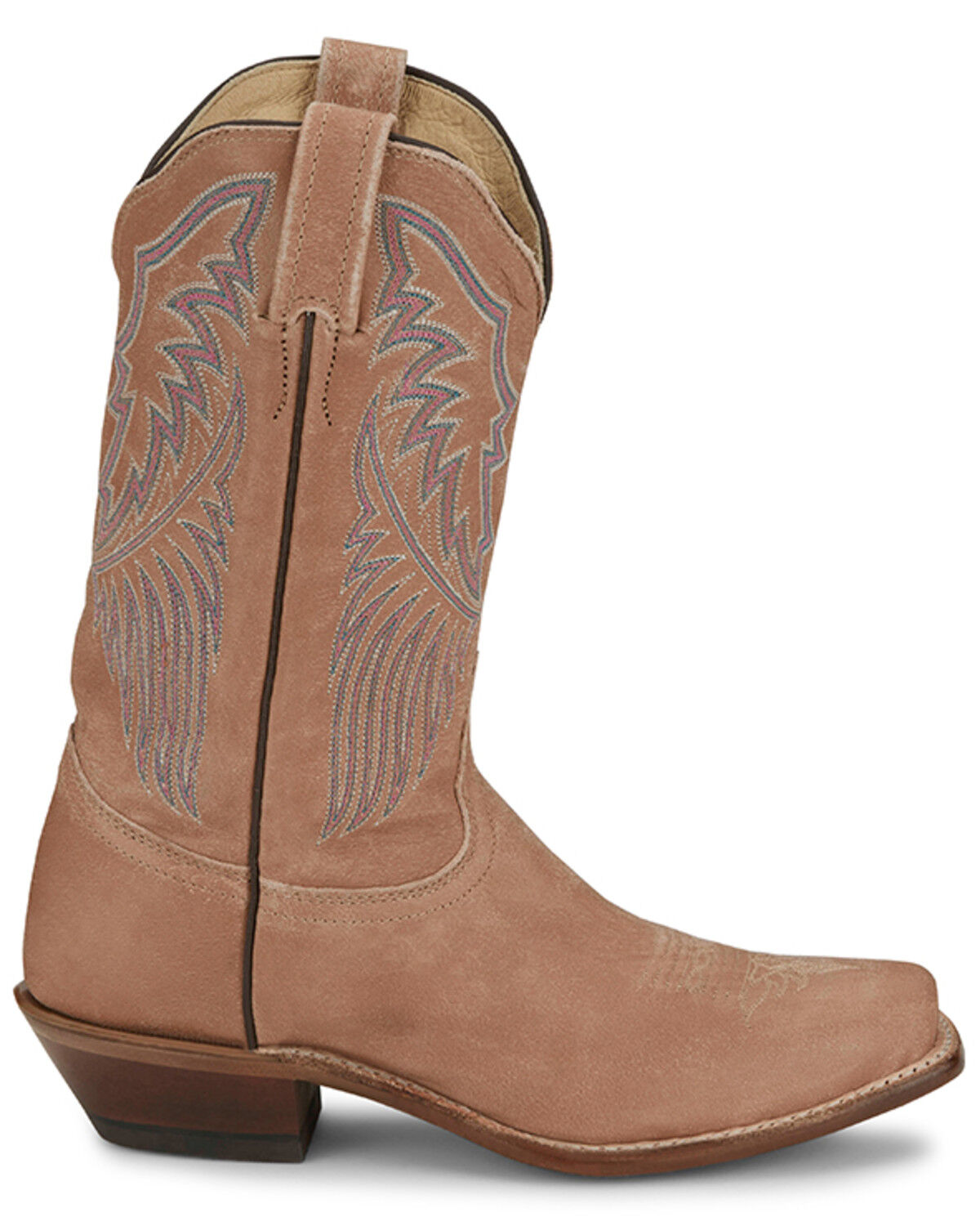 Image #2 - Tony Lama Women's Sagrada Western Boots - Square Toe, Tan, hi-res
