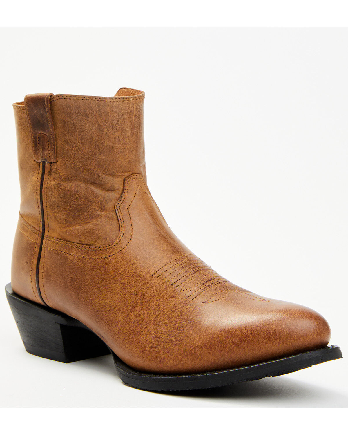 Image #1 - Laredo Men's Cabrera Ankle Boots - Round Toe, Tan, hi-res