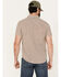 Image #4 - Brixton Men's Charter Geo Print Short Sleeve Button-Down Shirt, Off White, hi-res