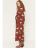 Image #2 - Cotton & Rye Women's Boot Barn Exclusive Horse Print Waist Tie Midi Dress, Black, hi-res