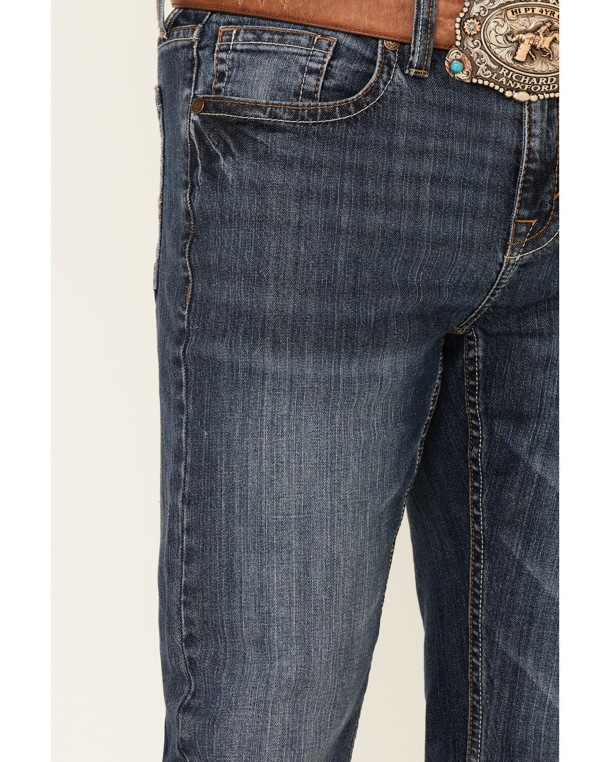 Image #2 - Cody James Men's Courtright Wash Jackson Slim Straight Stretch Denim Jeans, , hi-res