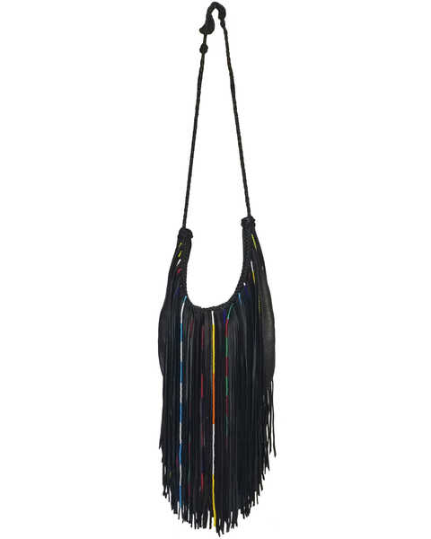 Image #1 - Kobler Leather Women's Gypsy Crossbody Bag, Black, hi-res