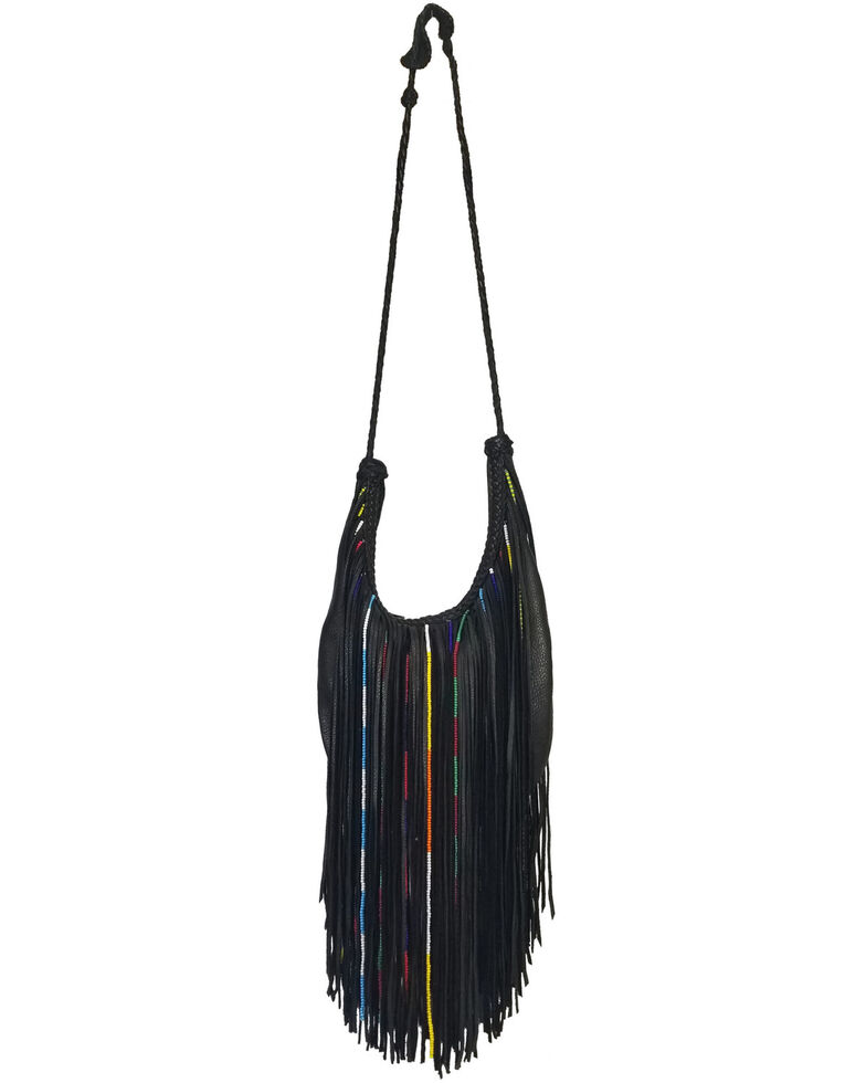 Kobler Leather Women's Gypsy Crossbody Bag, Black, hi-res