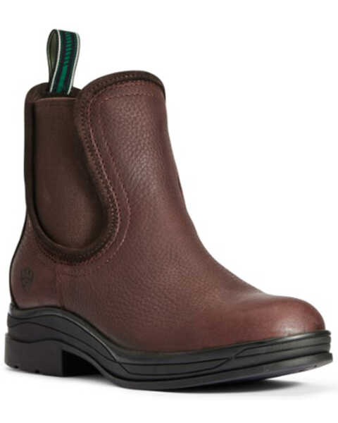 Image #1 - Ariat Women's Keswick Waterproof Work Boots - Round Toe, Brown, hi-res