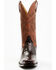 Image #4 - Cody James Men's Exotic Alligator Western Boots - Square Toe, Chocolate, hi-res