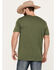 Cody James Men's Crackle Short Sleeve Graphic T-Shirt, Green, hi-res